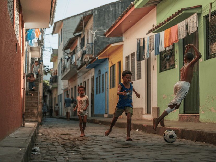 Young people in Niteroi